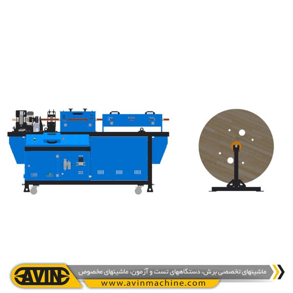 ماشین صاف کن و برش روتاری لوله مسی و آلومینیومی مدل CTC-104-03 - Image 2